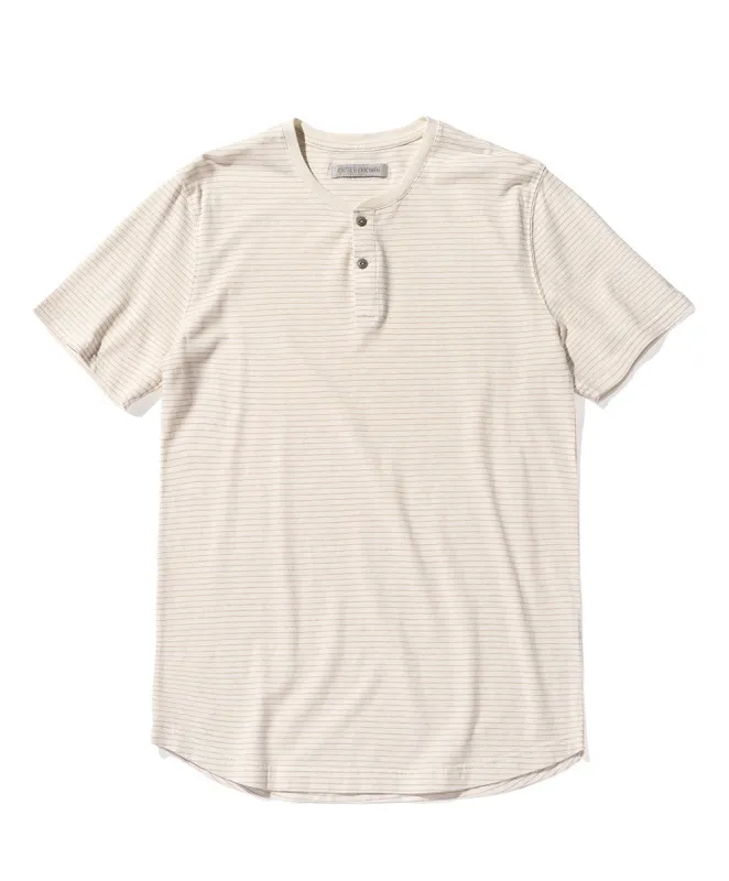 Catalina S/S Henley - Outerworn sold by Outerknown