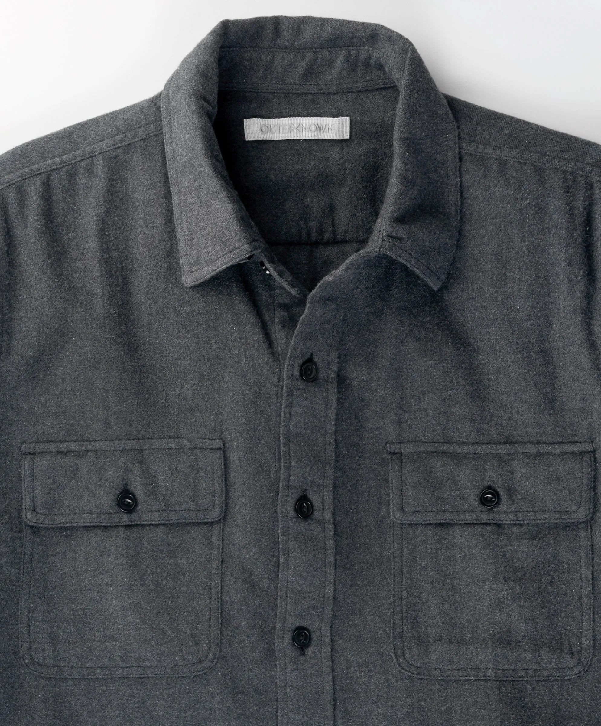Dillon Two-Pocket Flannel Shirt - Outerworn sold by Outerknown product image thumbnail 4