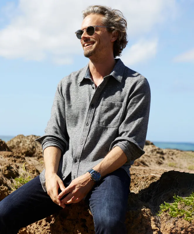 Jaspe Transitional Flannel - Outerworn sold by Outerknown