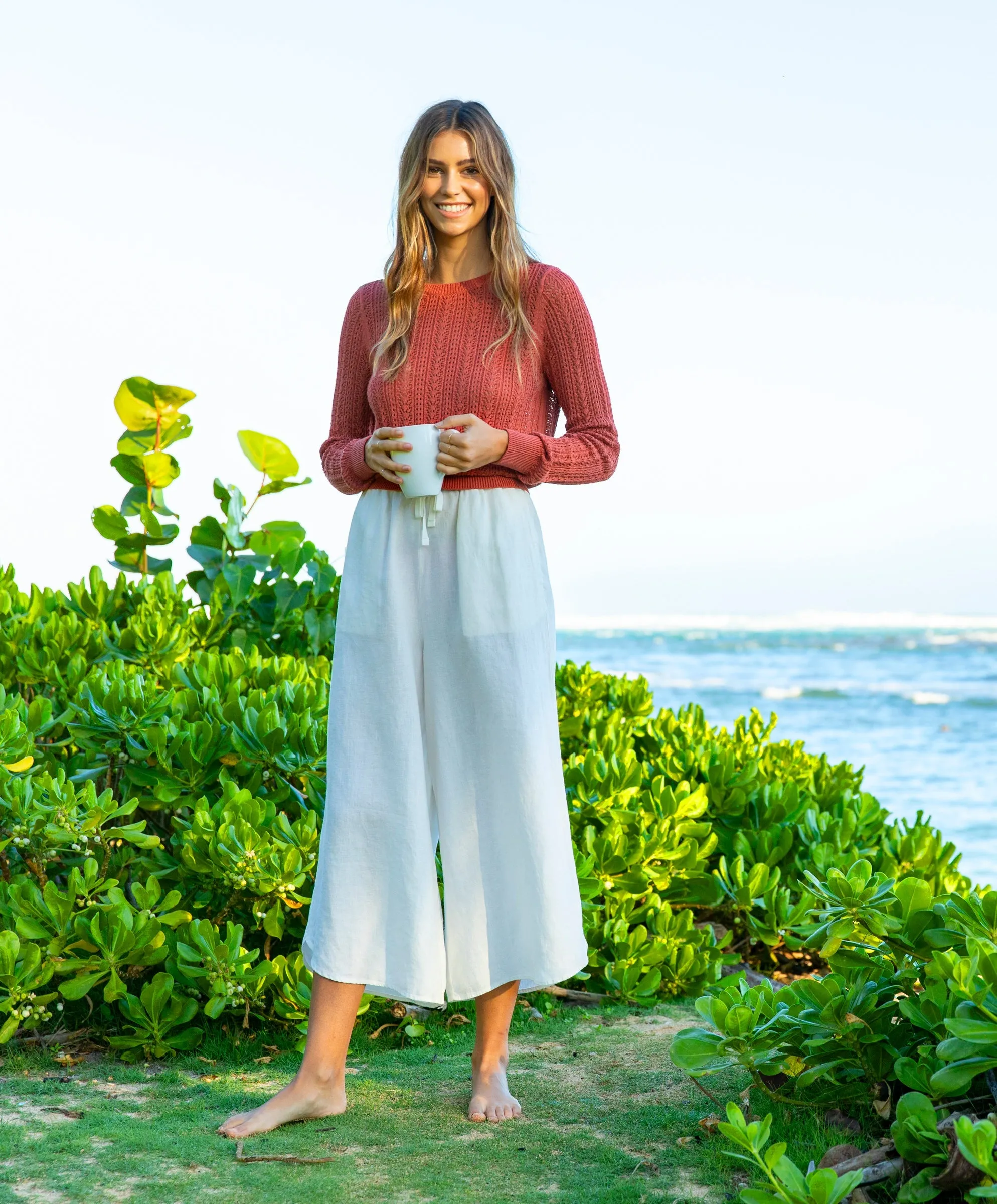 Bardot Pointelle Sweater - Outerworn sold by Outerknown product image thumbnail 2