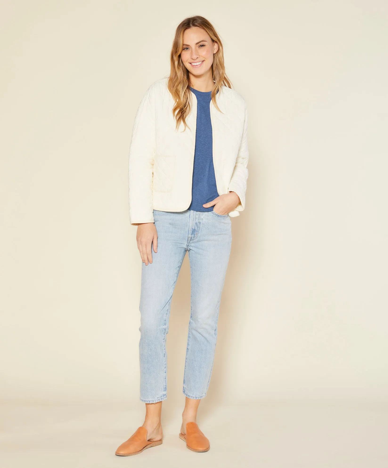 HONEYCOMB QUILTED JACKET - Outerworn sold by Outerknown