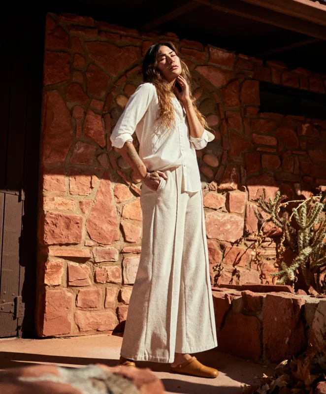 Hightide Wide Leg Pant - Outerworn sold by Outerknown