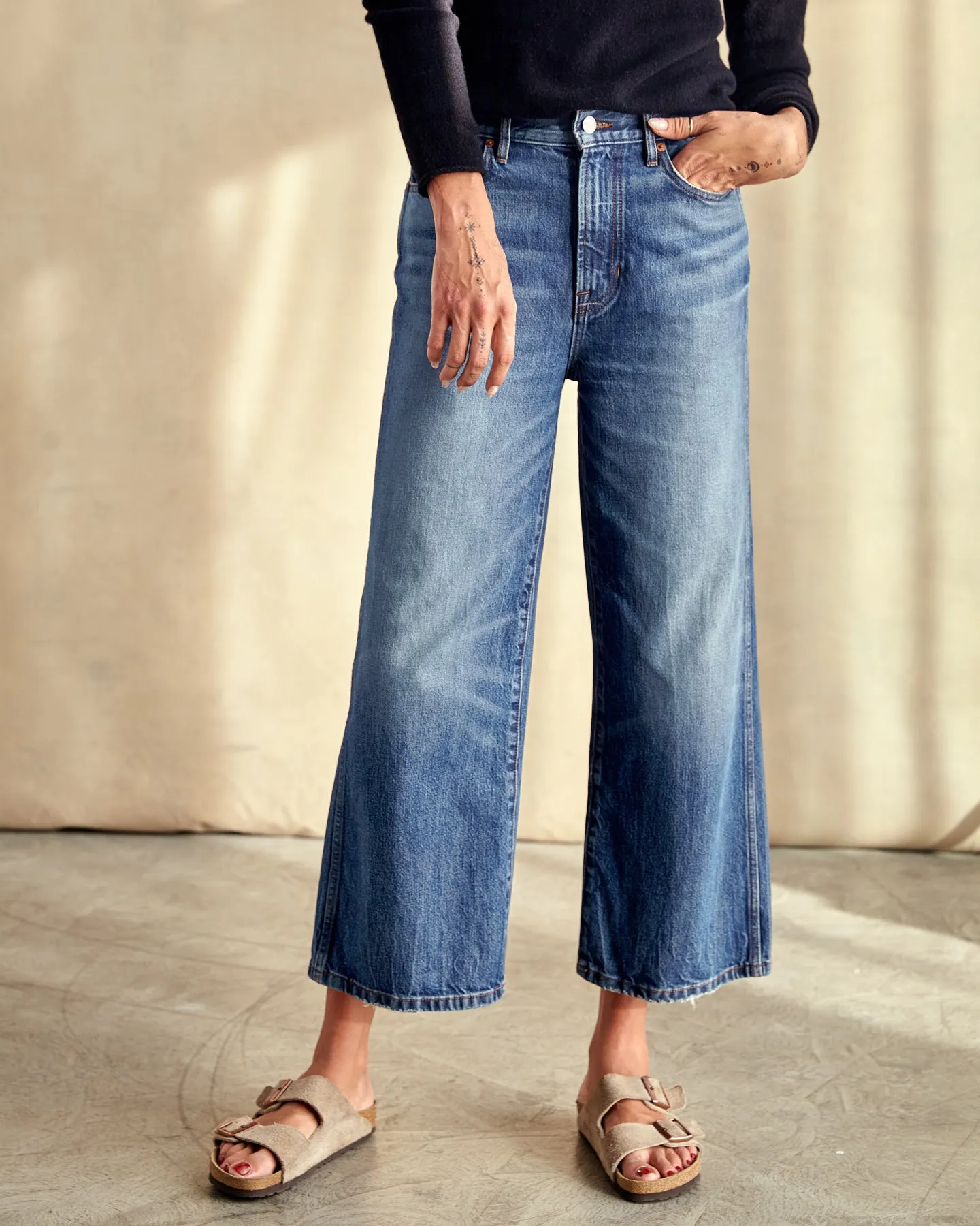 The Brook Wide Leg Jean sold by Outerknown product image thumbnail 5