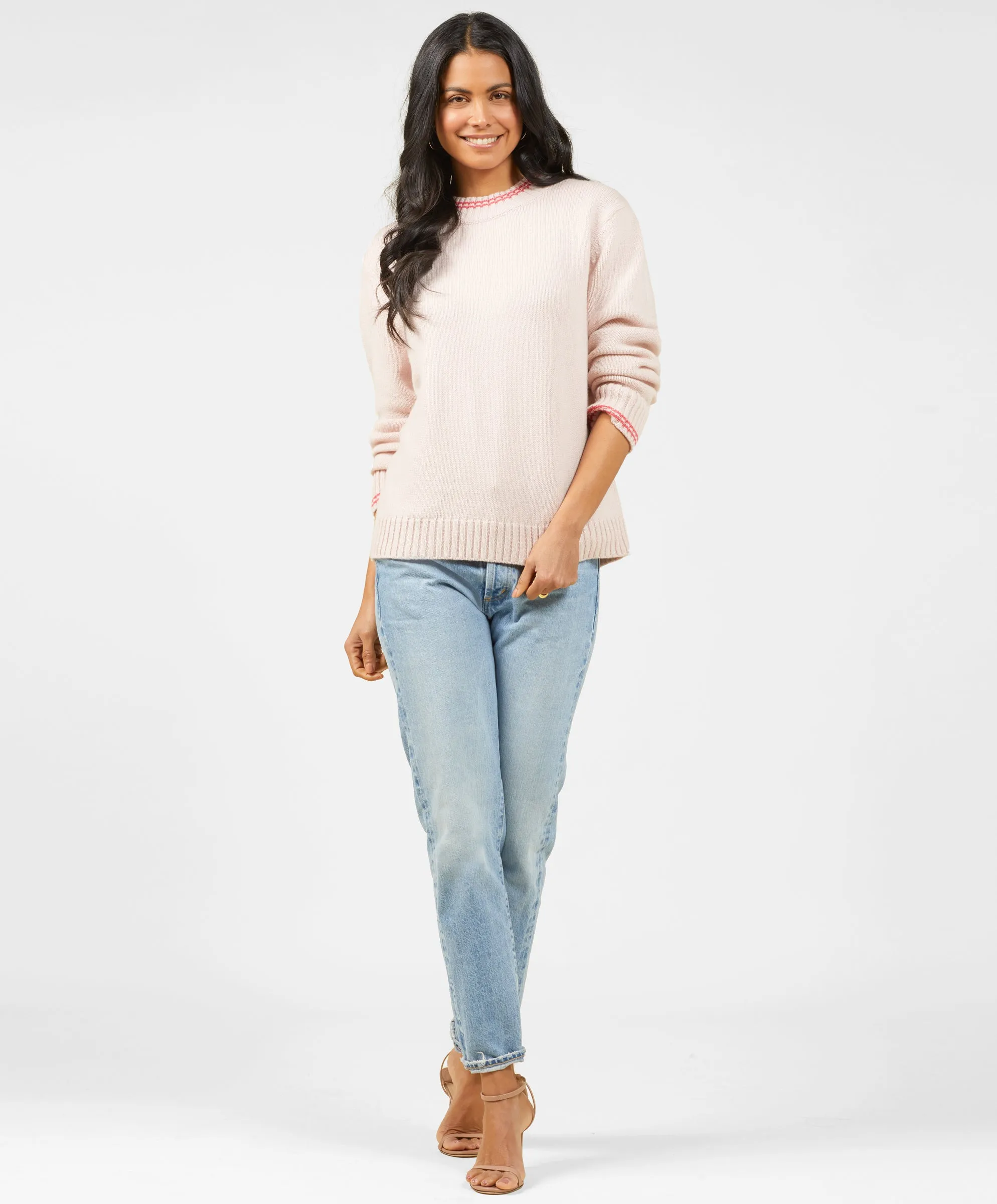 Archer Cashmere Crew with Tipping - Outerworn sold by Outerknown product image thumbnail 2