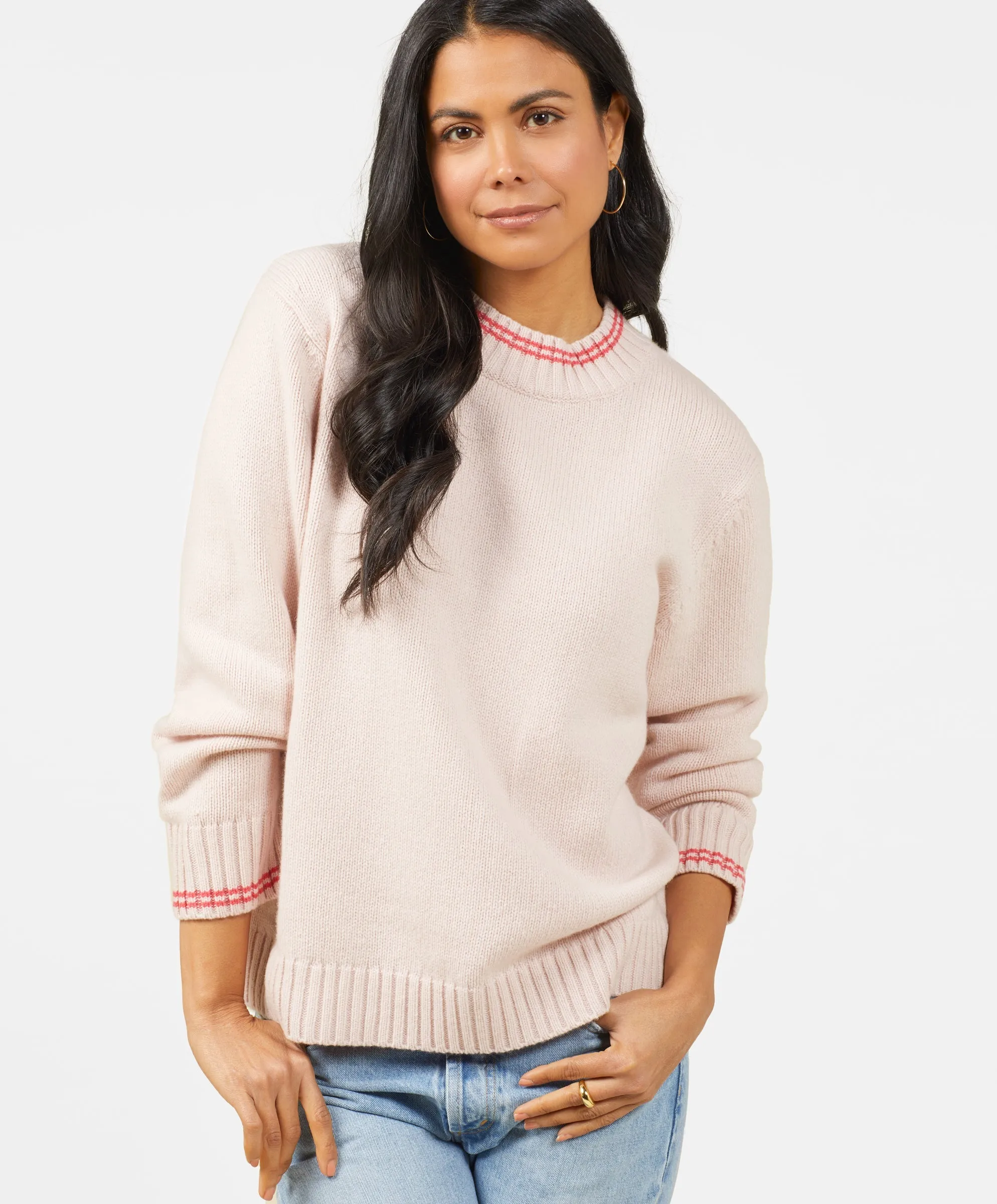 Archer Cashmere Crew with Tipping - Outerworn sold by Outerknown product image thumbnail 4