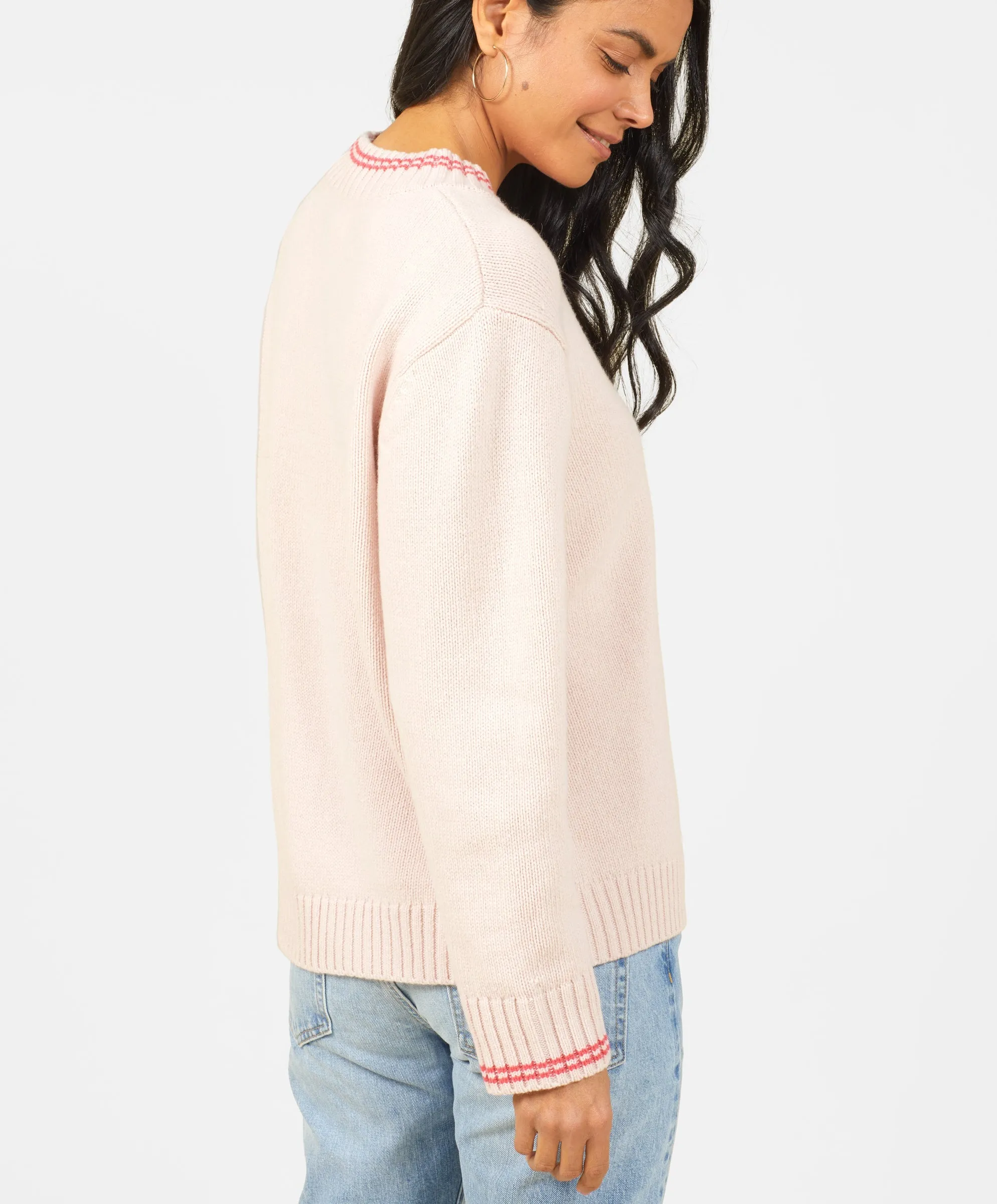 Archer Cashmere Crew with Tipping - Outerworn sold by Outerknown product image thumbnail 5