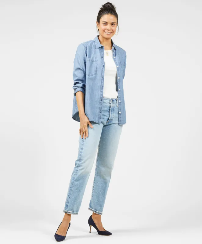 Granville Chambray Shirt - Outerworn sold by Outerknown