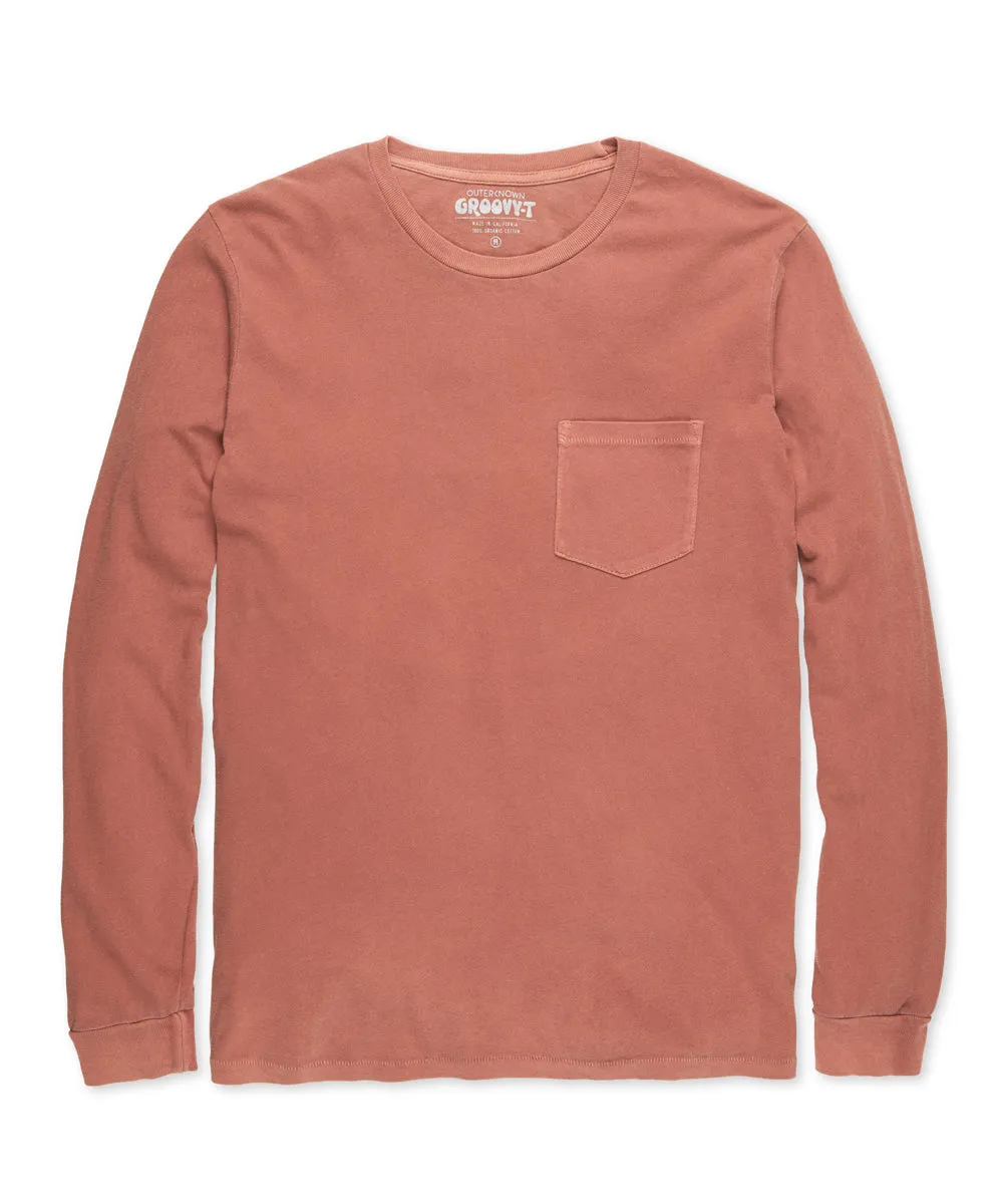 Groovy L/S Pocket Tee - Outerworn sold by Outerknown