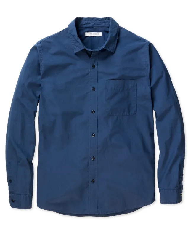 Miles Poplin Shirt - Outerworn sold by Outerknown
