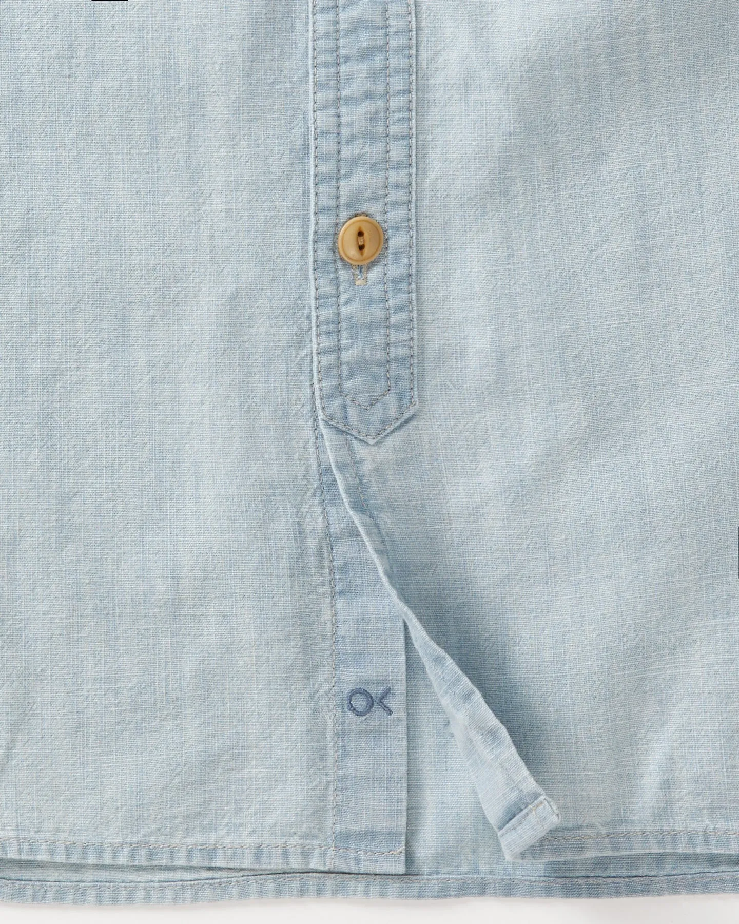 Chambray Utility Shirt - FINAL SALE sold by Outerknown product image thumbnail 4