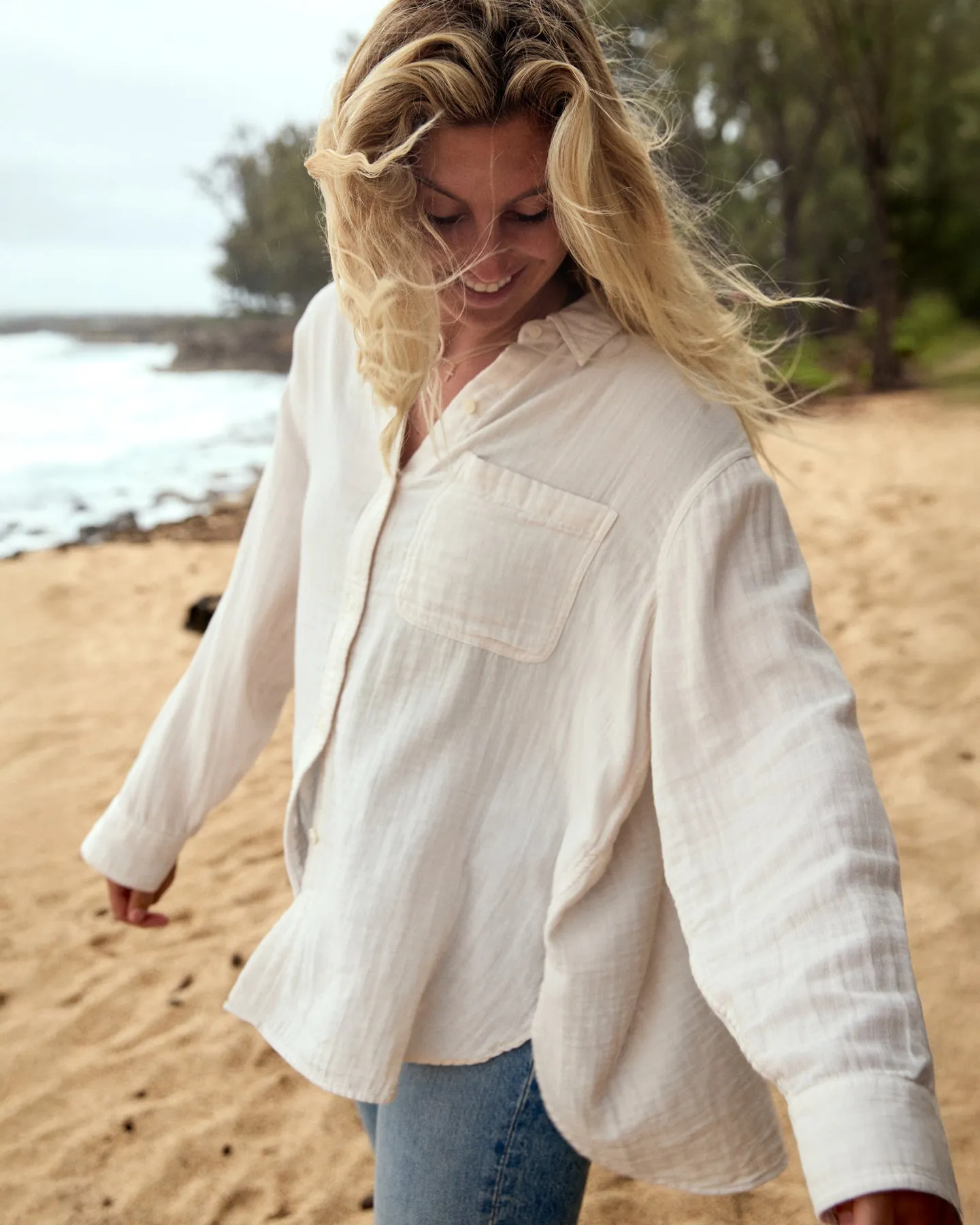 The Gauze Weekend Shirt - FINAL SALE sold by Outerknown product image thumbnail 2