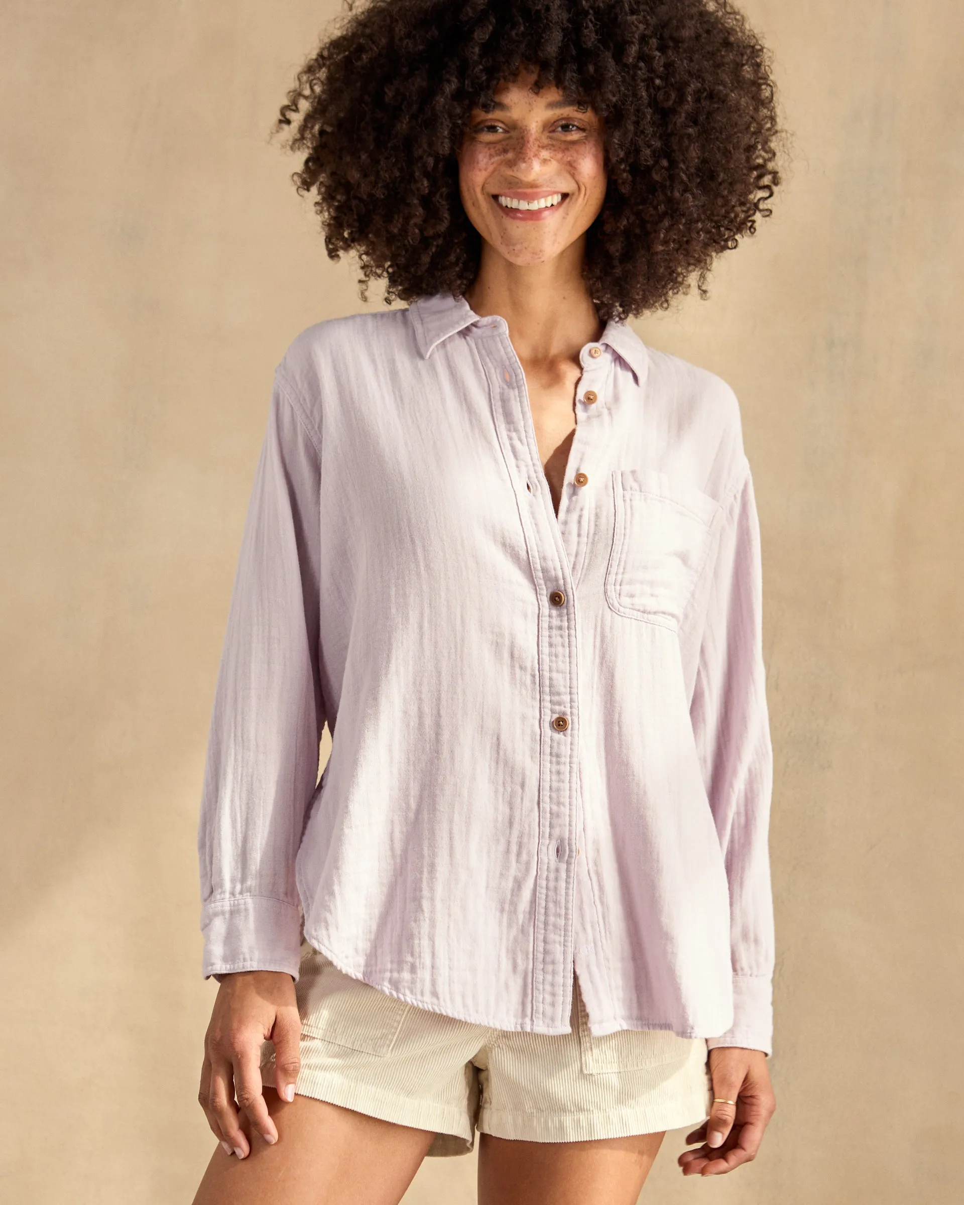 The Gauze Weekend Shirt - FINAL SALE sold by Outerknown product image thumbnail 3