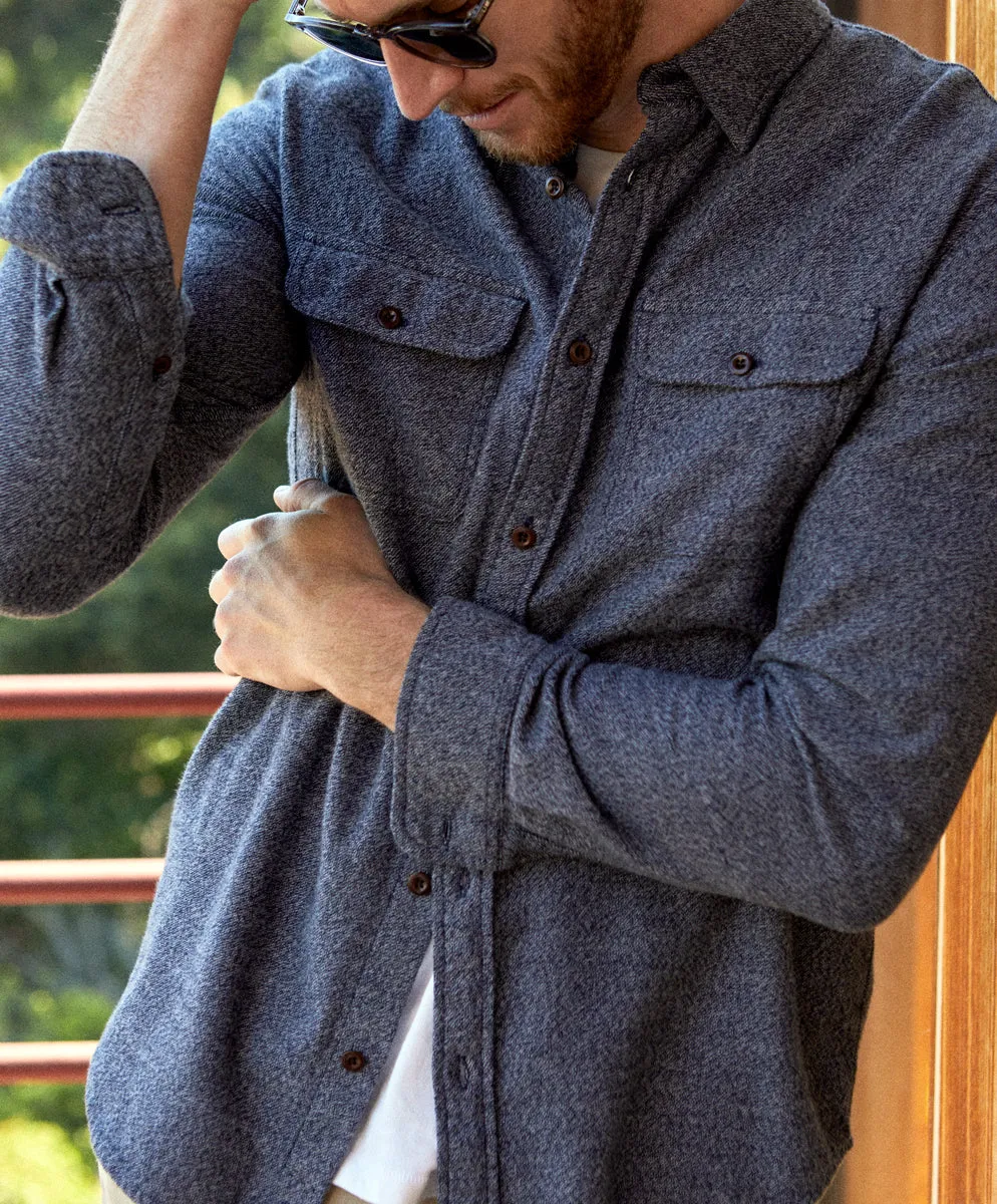 Transitional Flannel Utility Shirt - Outerworn sold by Outerknown product image thumbnail 4