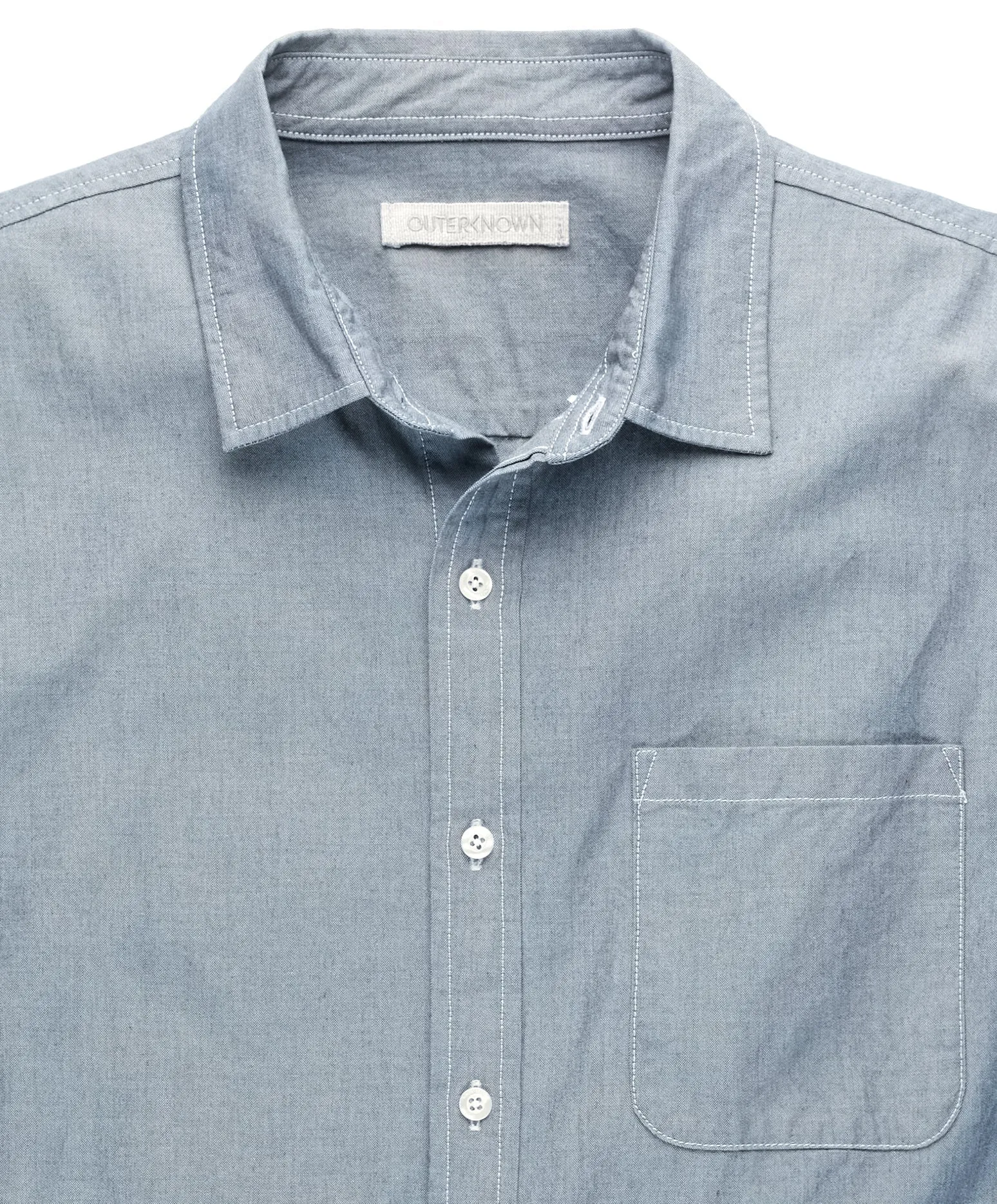 Archer Chambray Shirt - Outerworn sold by Outerknown product image thumbnail 5