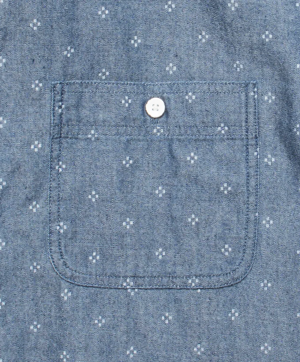 Walker S/S Chambray Shirt - Outerworn sold by Outerknown product image thumbnail 4