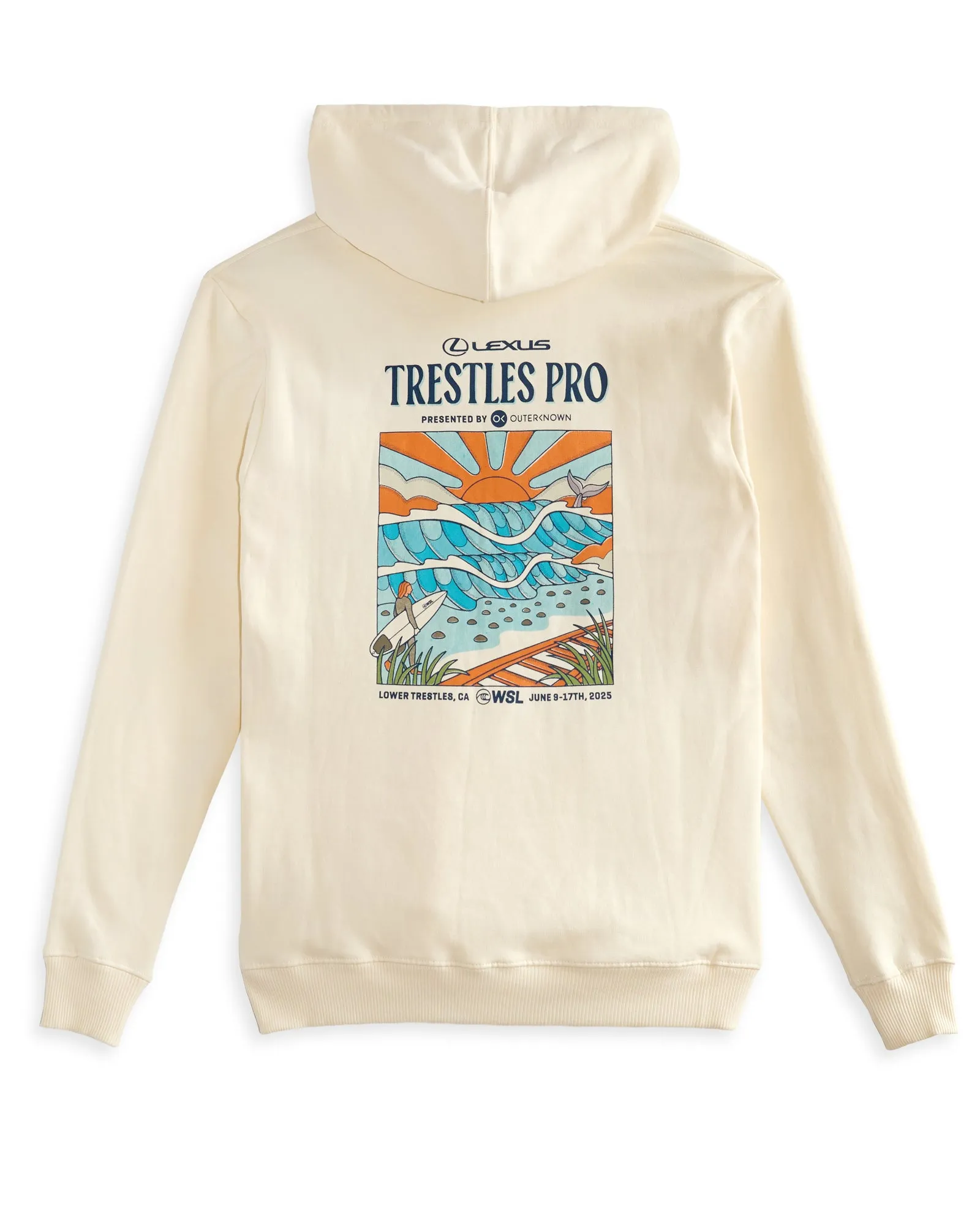 Outerknown Trestles Pro Unisex Hoodie - FINAL SALE sold by Outerknown product image thumbnail 2