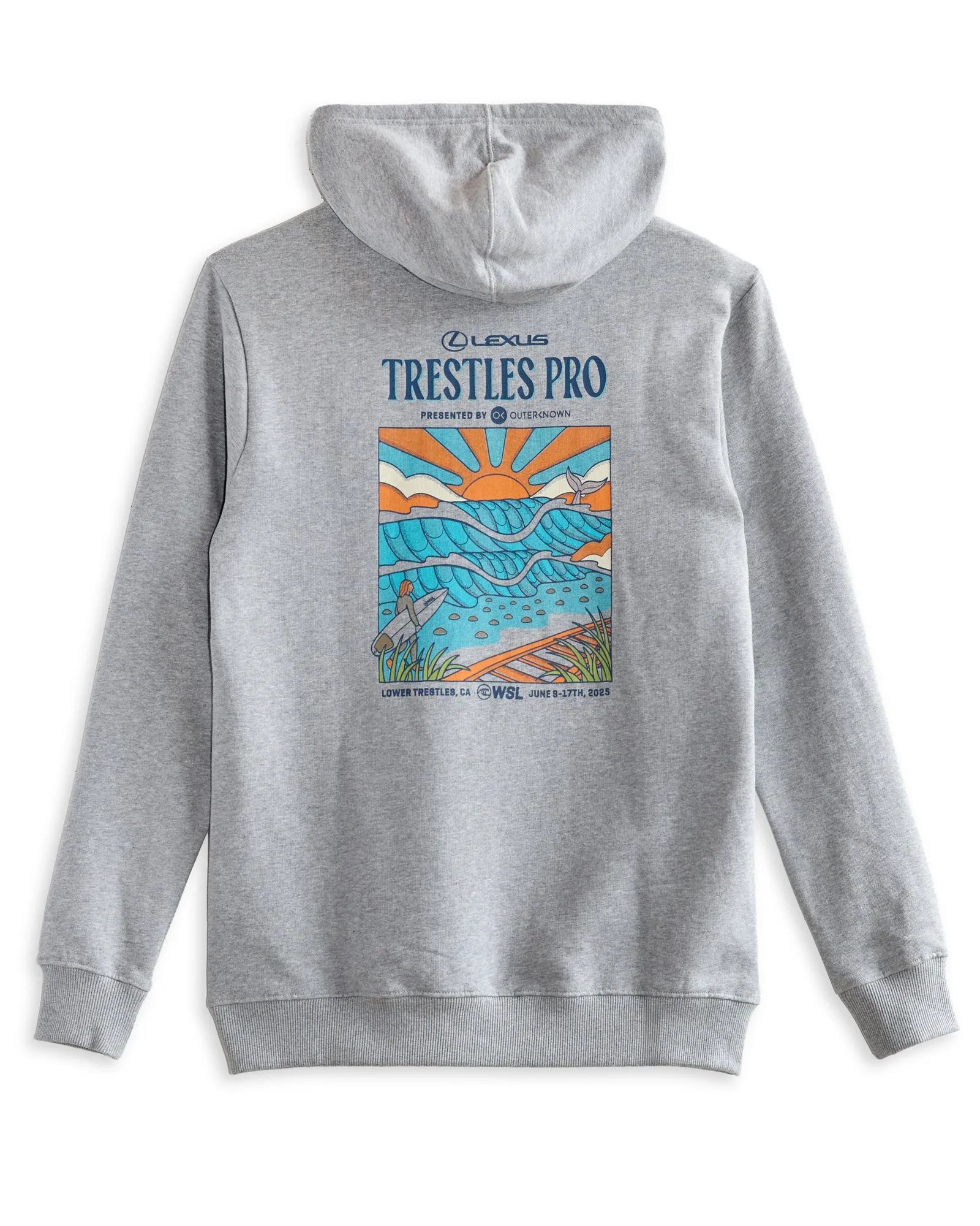 Outerknown Trestles Pro Unisex Hoodie - FINAL SALE sold by Outerknown product image thumbnail 2