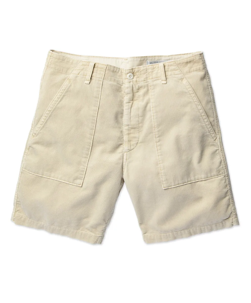 Seventyseven Cord Utility Shorts - SALE - Outerworn sold by Outerknown