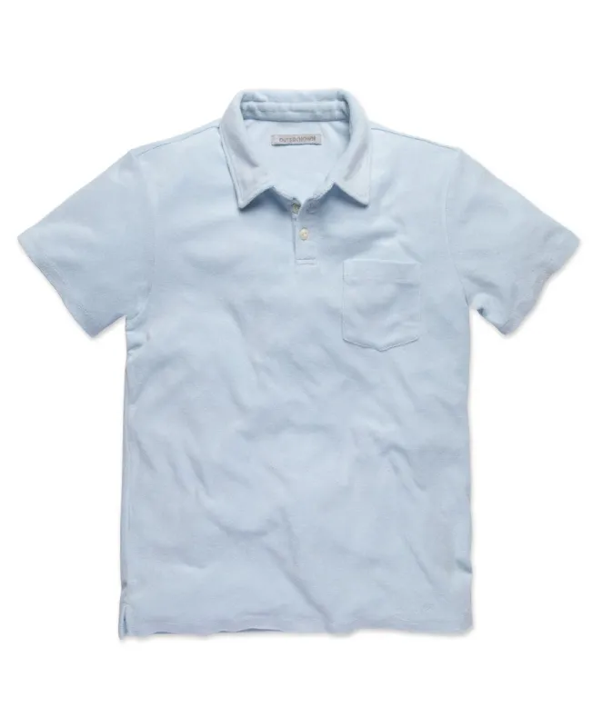 Hightide Terry Polo - Outerworn made by Outerknown