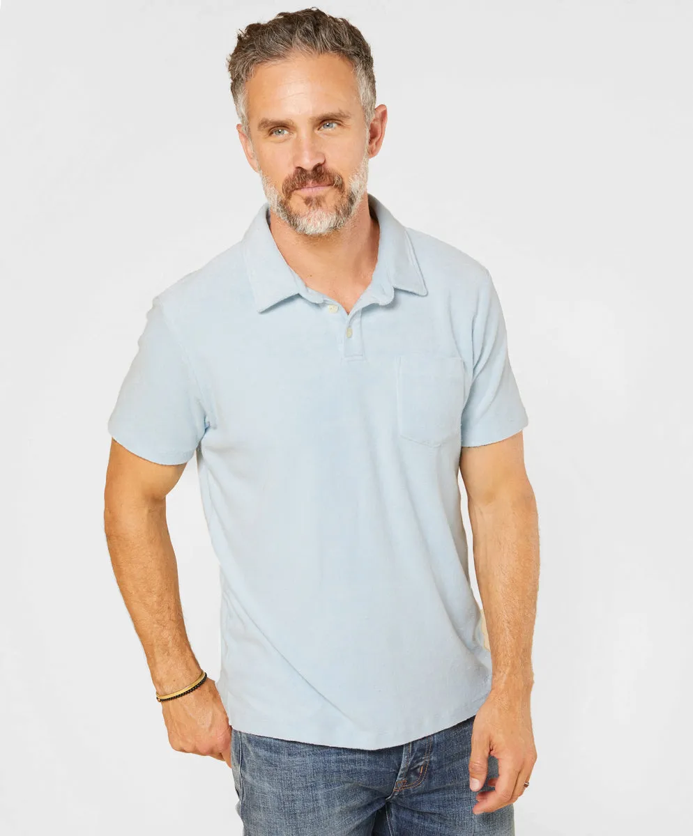Hightide Terry Polo - Outerworn sold by Outerknown product image thumbnail 2