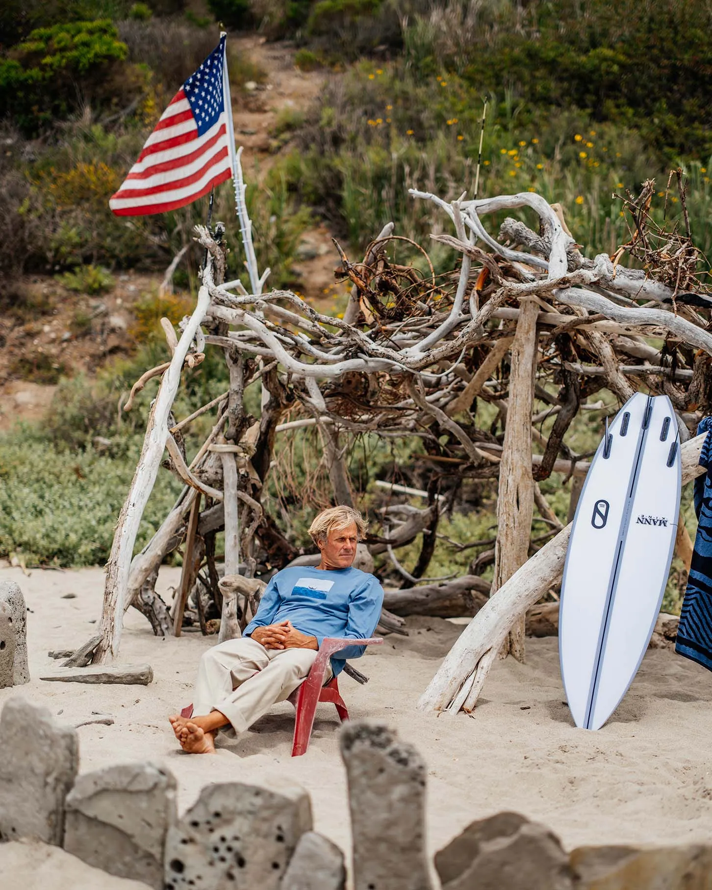 Todd Glaser x Outerknown Kelly L/S Tee - FINAL SALE sold by Outerknown product image thumbnail 2