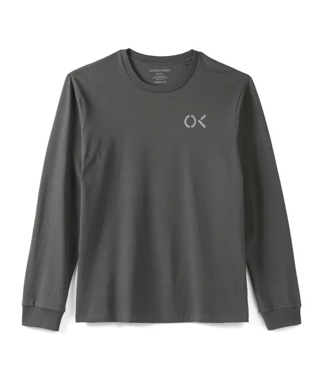 OK Stencil L/S Tee - FINAL SALE sold by Outerknown