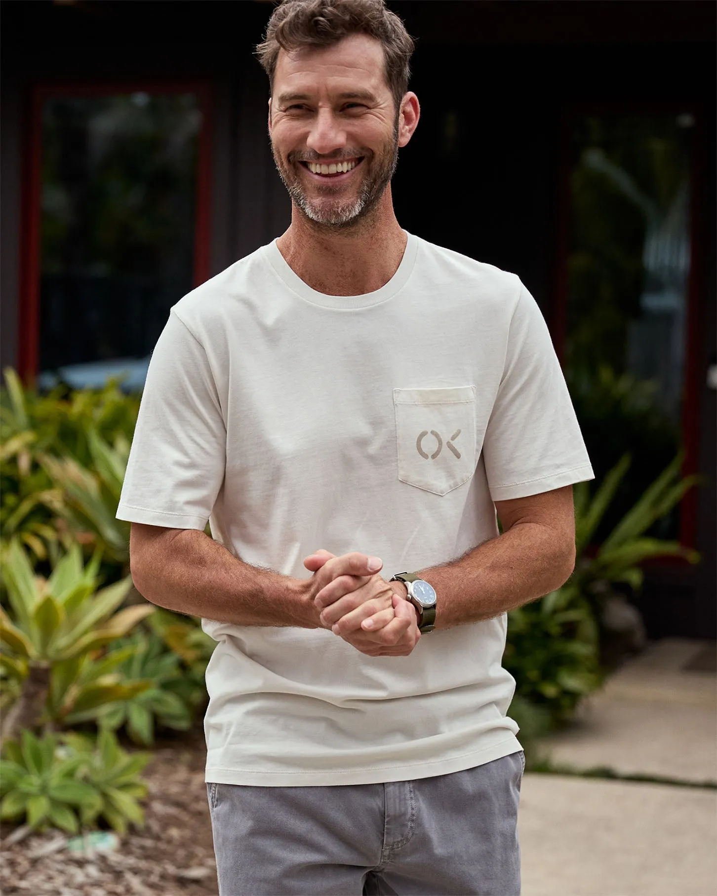 OK Stencil Pocket Tee - SALE sold by Outerknown product image thumbnail 2