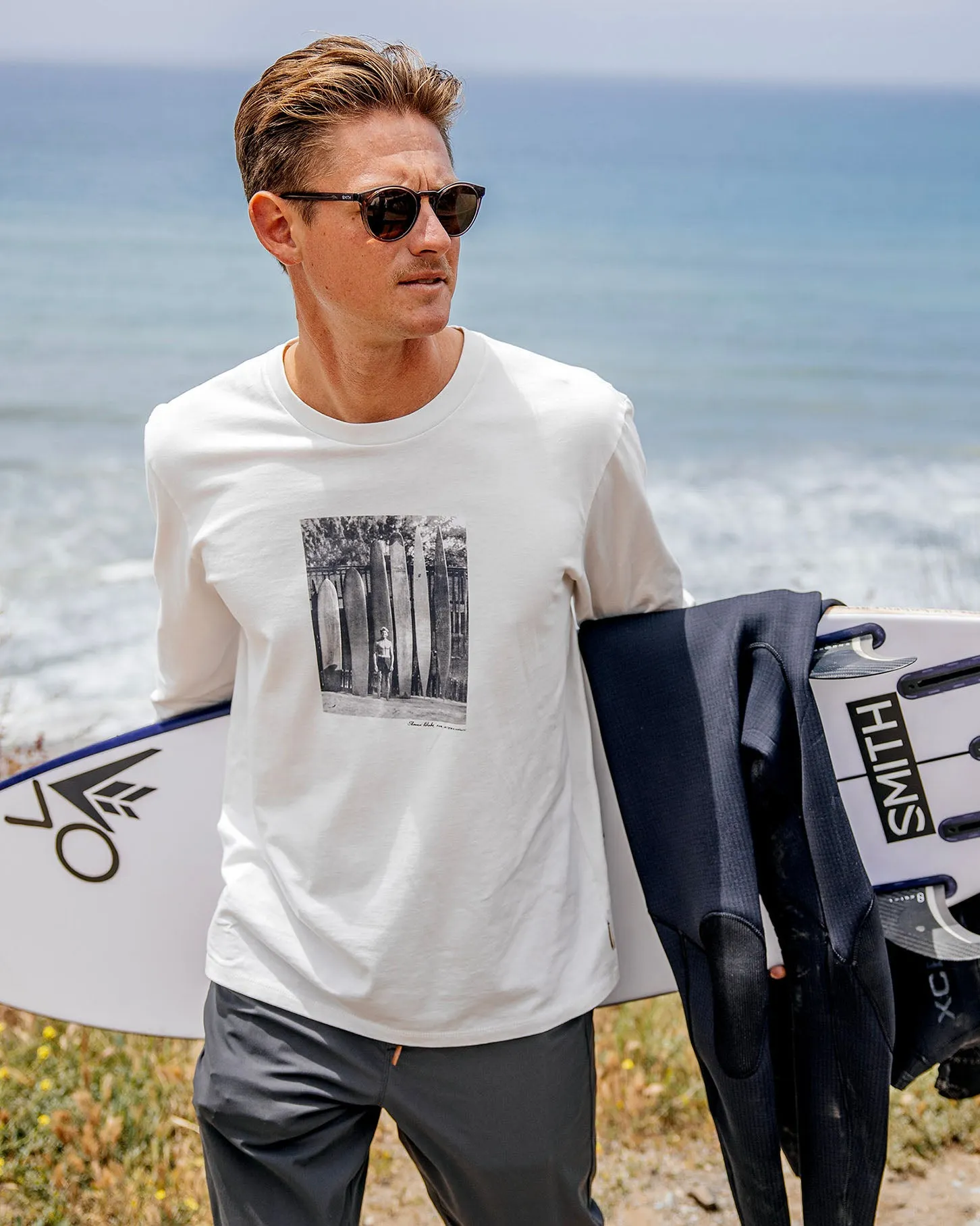 Tom Blake x Outerknown Quiver L/S Tee - FINAL SALE sold by Outerknown product image thumbnail 2