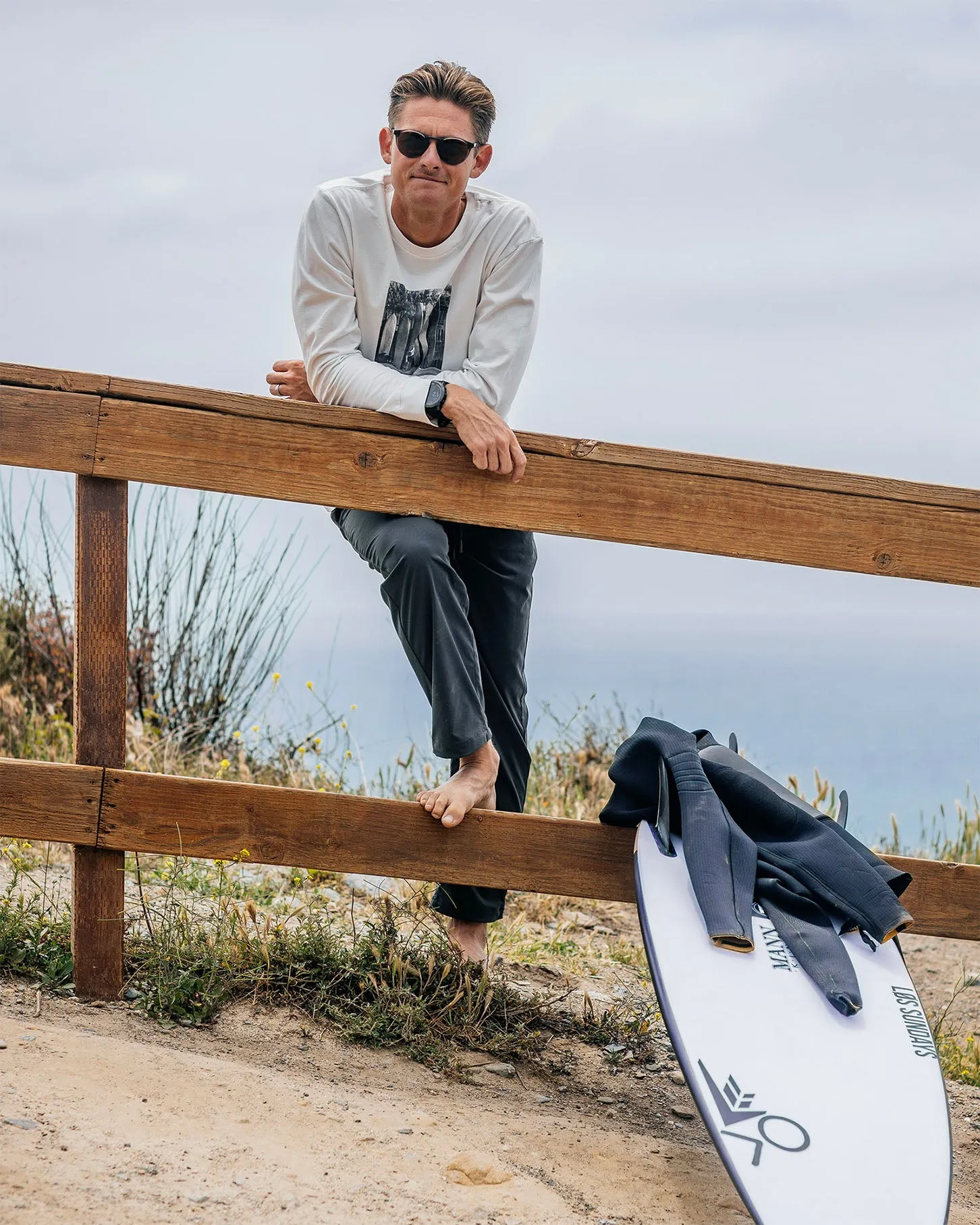 Tom Blake x Outerknown Quiver L/S Tee - FINAL SALE sold by Outerknown product image thumbnail 3