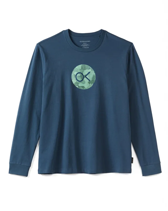 OK Pattern Dot L/S Tee sold by Outerknown