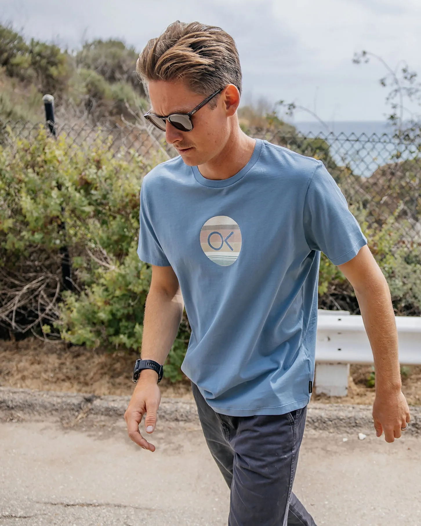 OK Pattern Dot Tee sold by Outerknown product image thumbnail 2