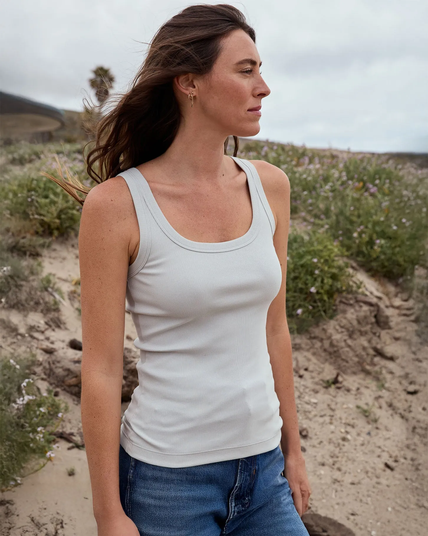 Sojourn Ribbed Tank sold by Outerknown