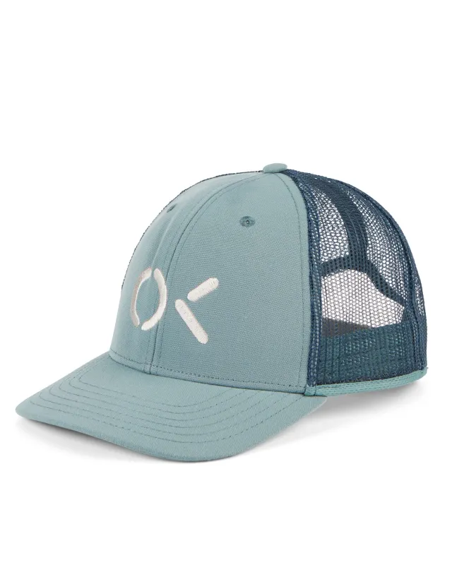 OK Stencil Trucker made by Outerknown