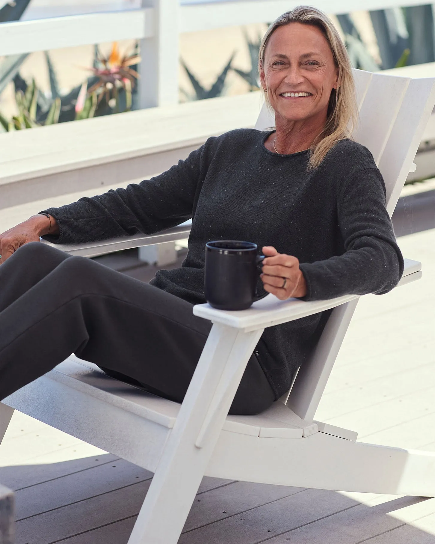 Crescent Knit Boatneck Top sold by Outerknown product image thumbnail 4