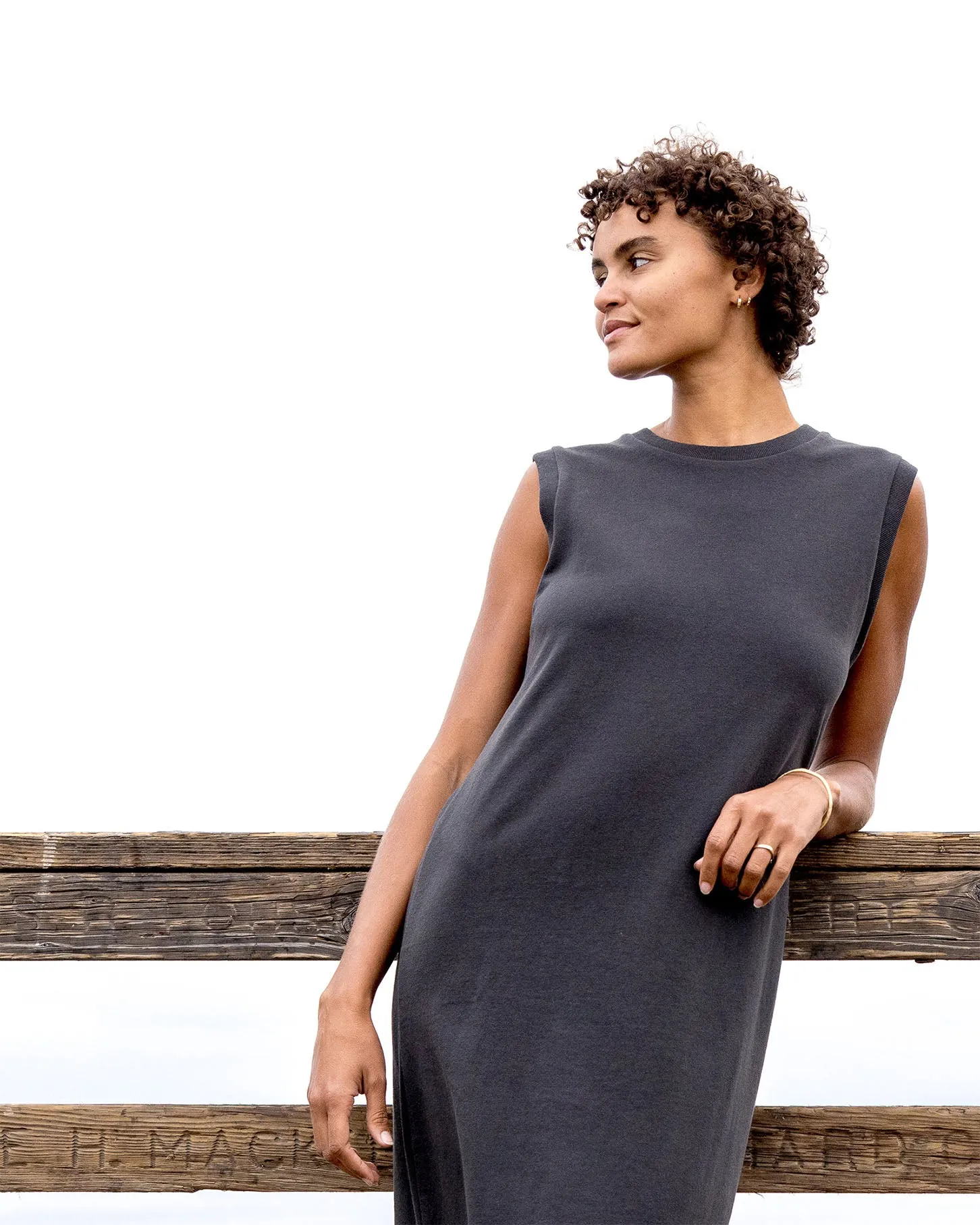 The Big Heavy Muscle Tee Dress - FINAL SALE sold by Outerknown product image thumbnail 3
