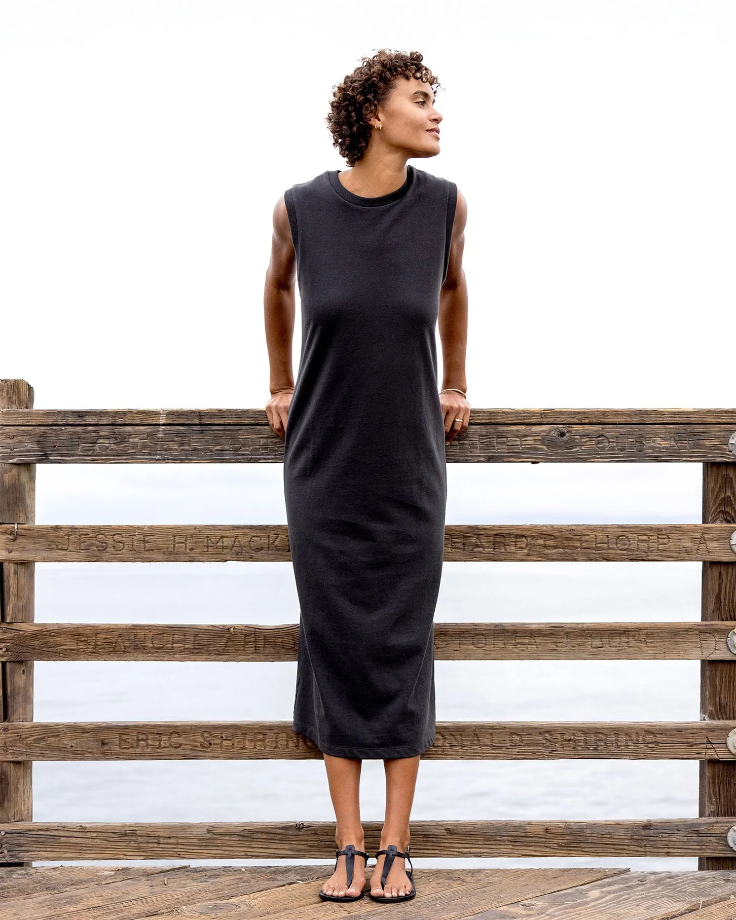 The Big Heavy Muscle Tee Dress - FINAL SALE sold by Outerknown product image thumbnail 2