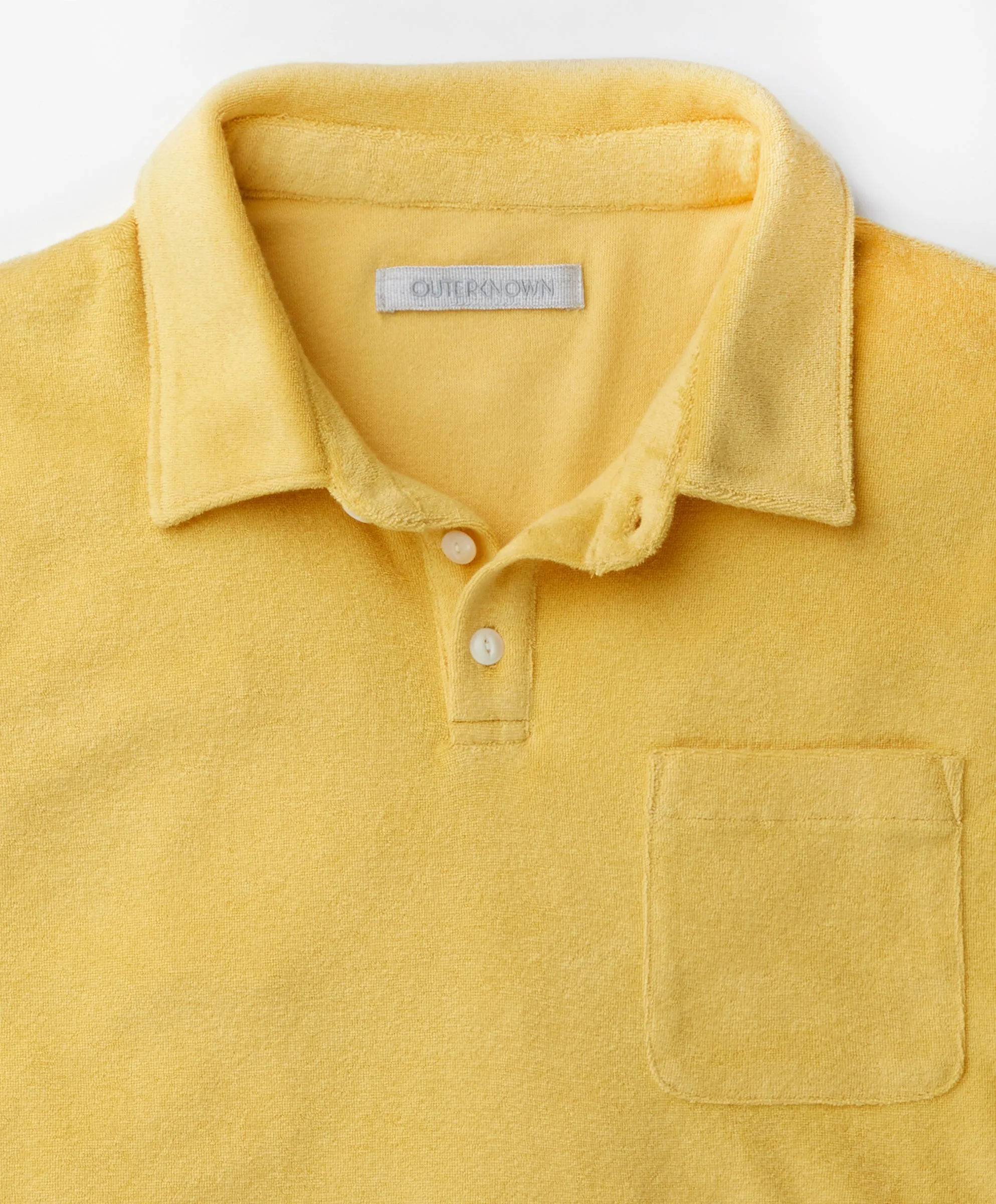 Hightide Terry Polo - Outerworn sold by Outerknown product image thumbnail 3