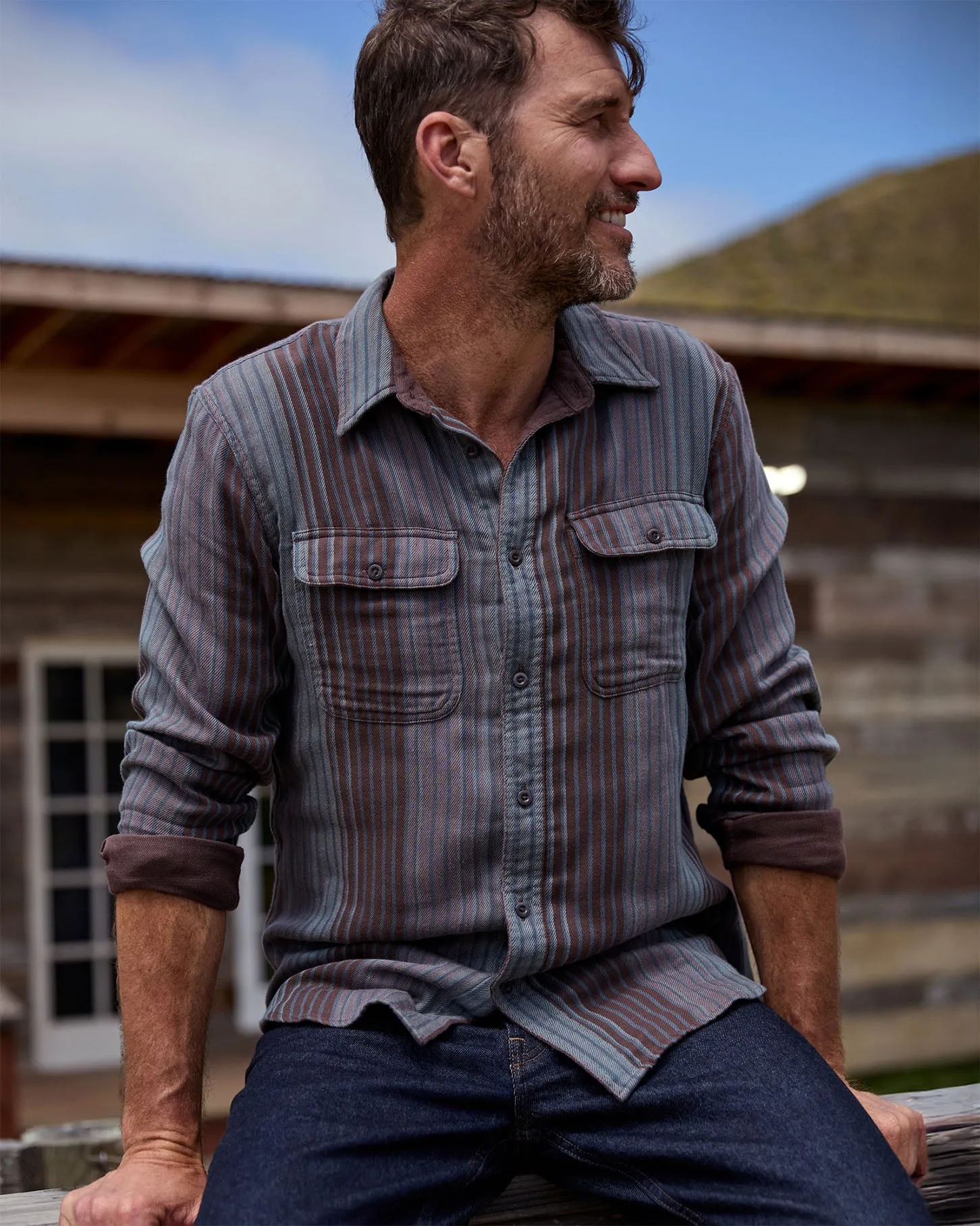 The Slowdown Shirt sold by Outerknown product image thumbnail 5