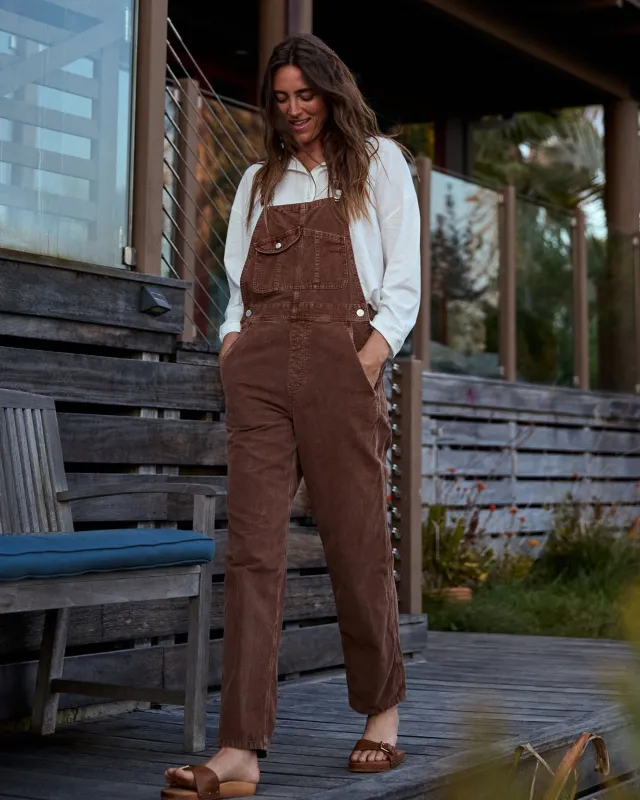 Voyage Cord Overalls sold by Outerknown