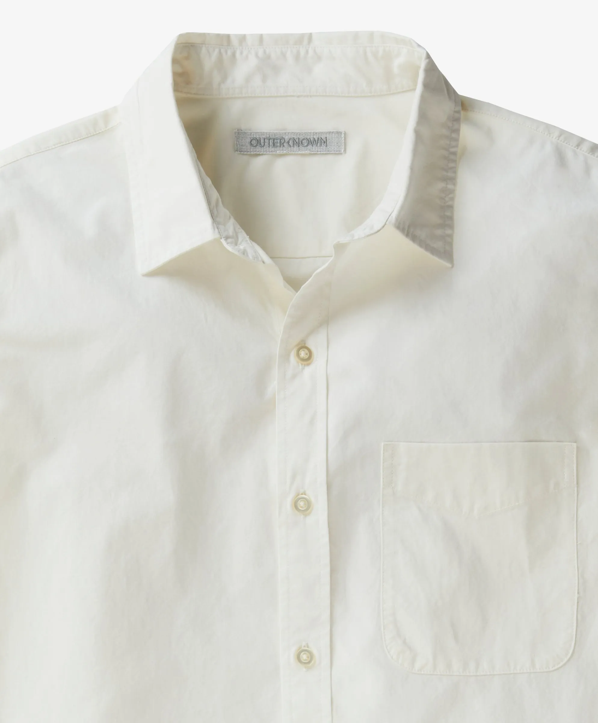 Miles Poplin Shirt - Outerworn sold by Outerknown product image thumbnail 3