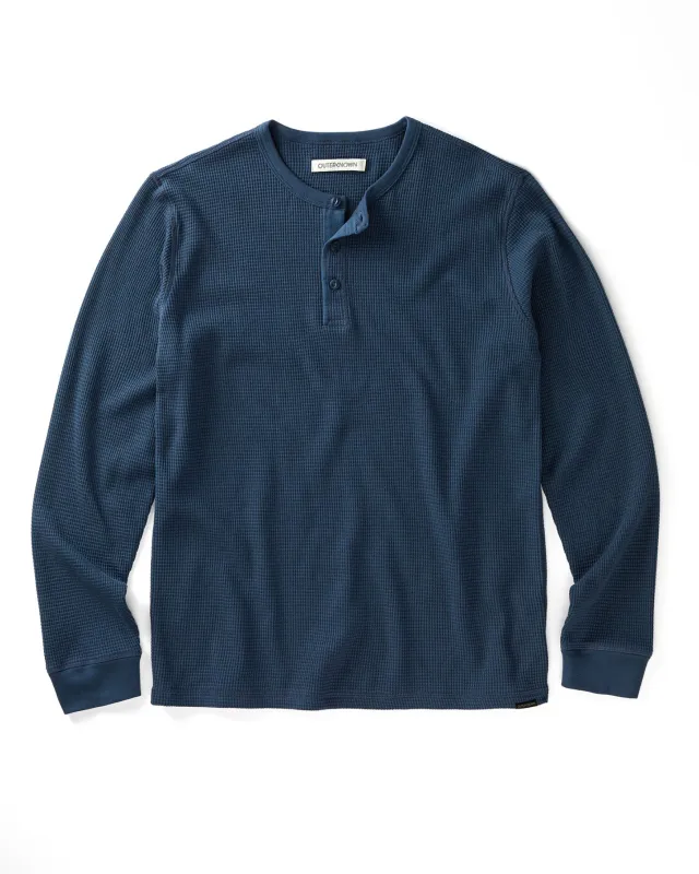 Maritime Waffle Henley sold by Outerknown
