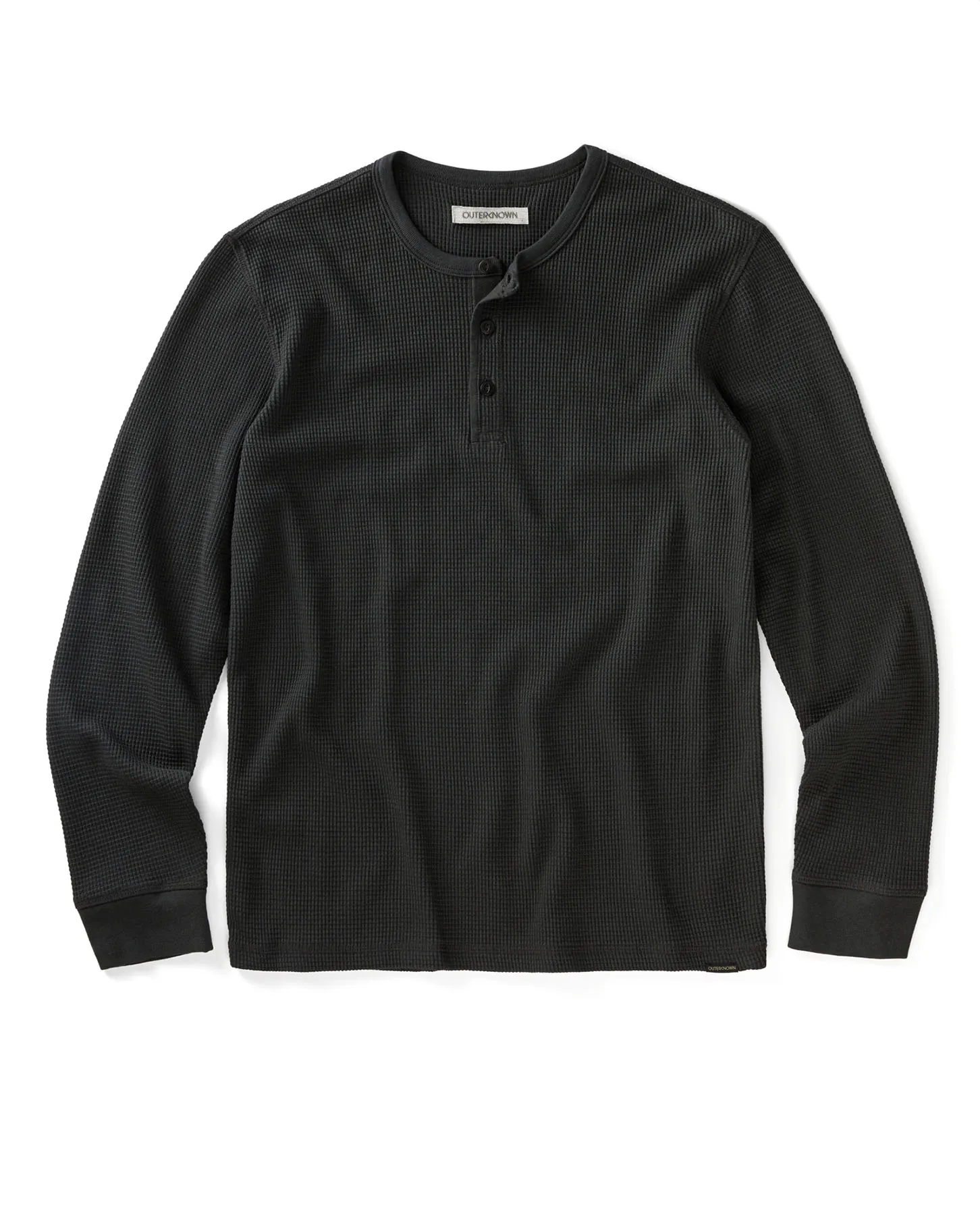 Maritime Waffle Henley sold by Outerknown