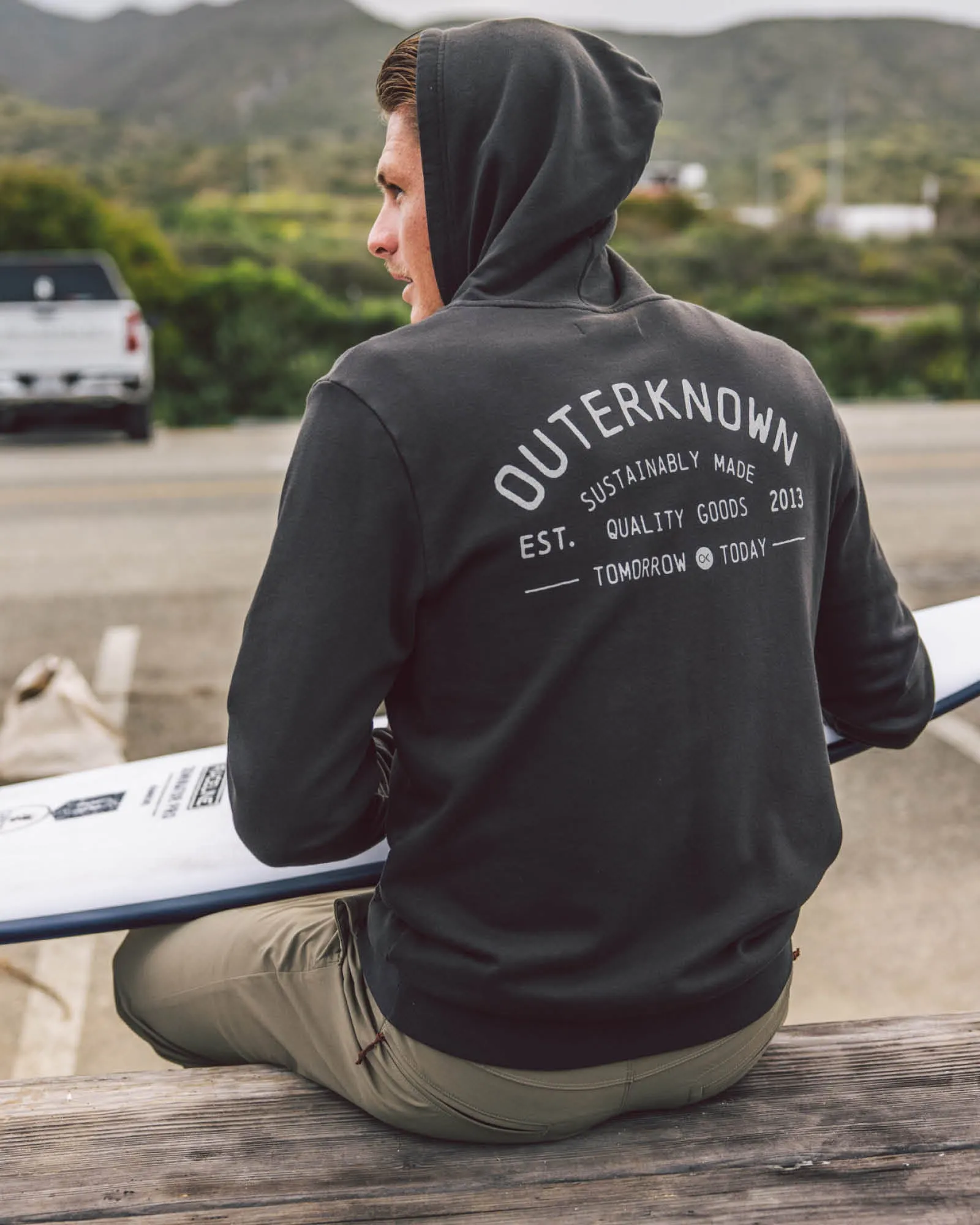 The Team Hoodie sold by Outerknown product image thumbnail 3