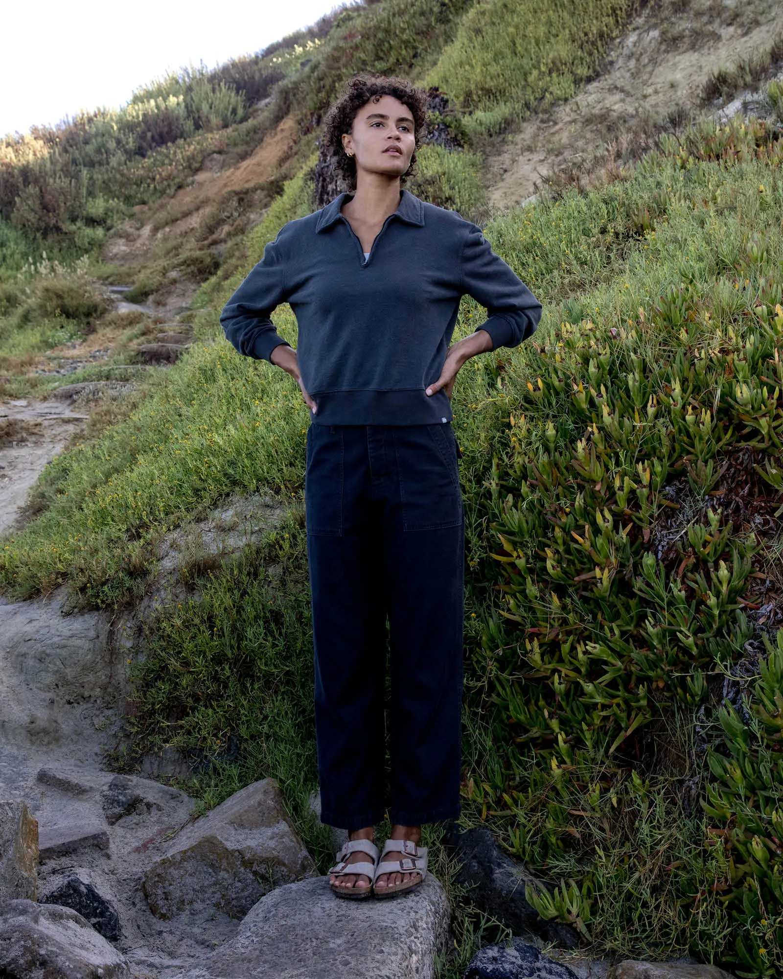 The Women's Sur Half Zip sold by Outerknown product image thumbnail 4