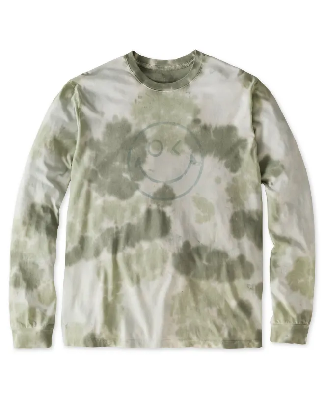 Happy Tie-Dye L/S Tee - Outerworn sold by Outerknown