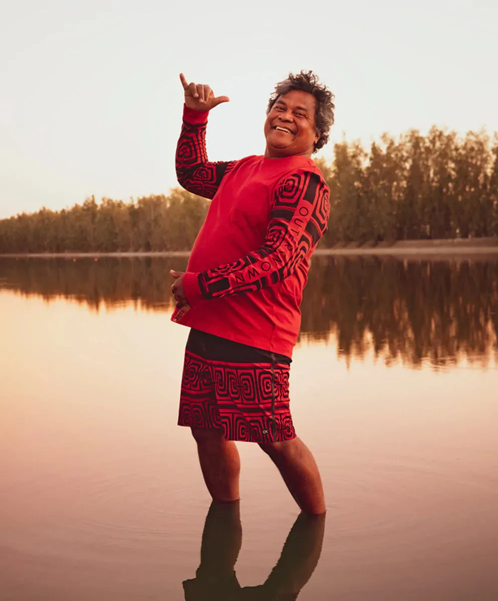 Raimana World Long Sleeve Pocket Tee - Outerworn sold by Outerknown product image thumbnail 2