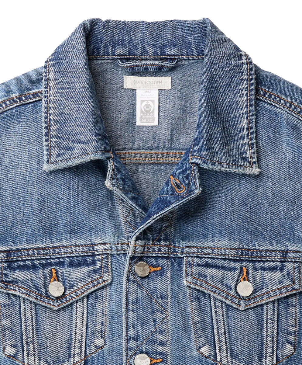 Peacenik Denim Trucker - Outerworn sold by Outerknown product image thumbnail 3