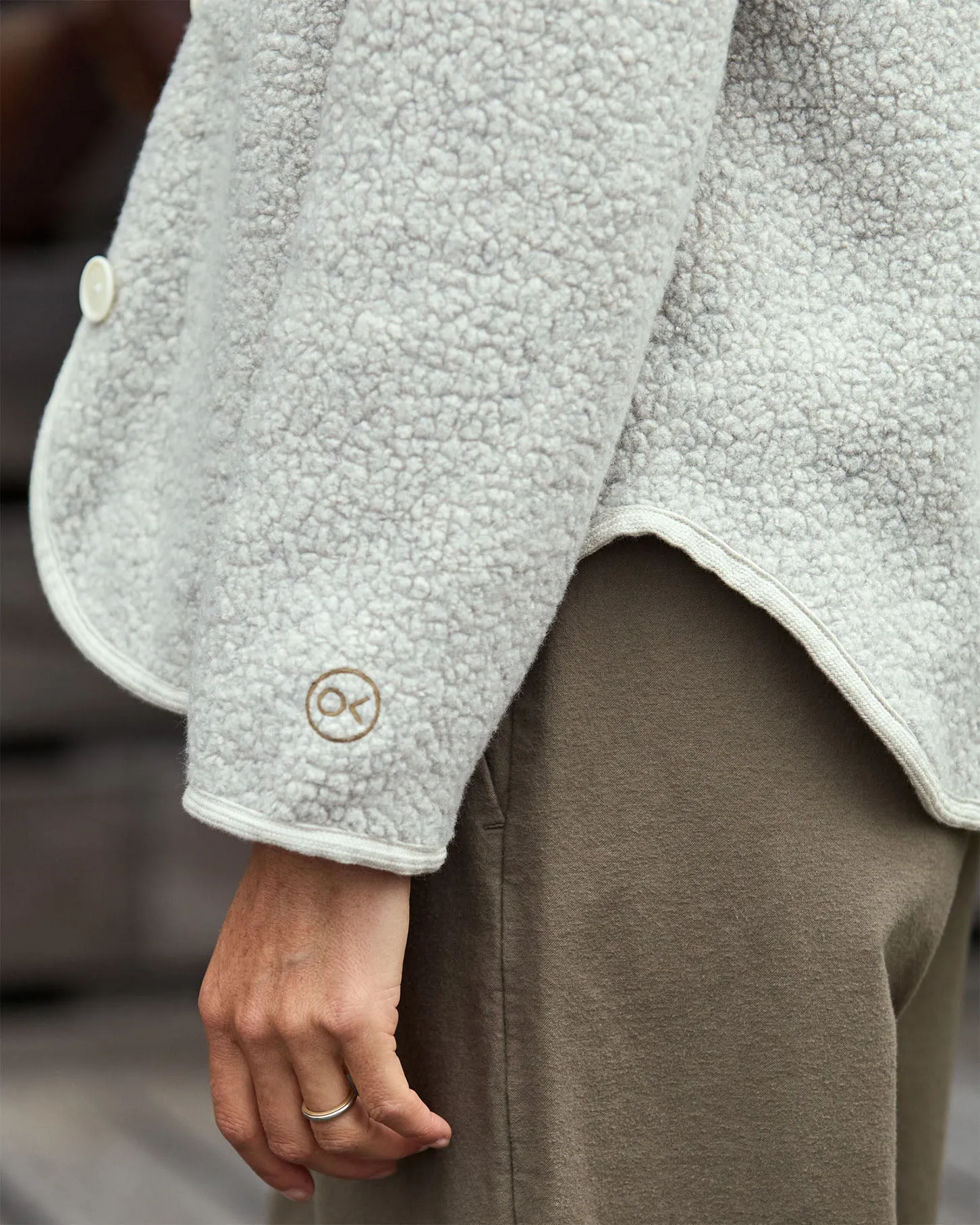 The Woolaroo Cocoon Jacket sold by Outerknown product image thumbnail 4