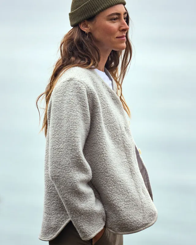 The Woolaroo Cocoon Jacket sold by Outerknown