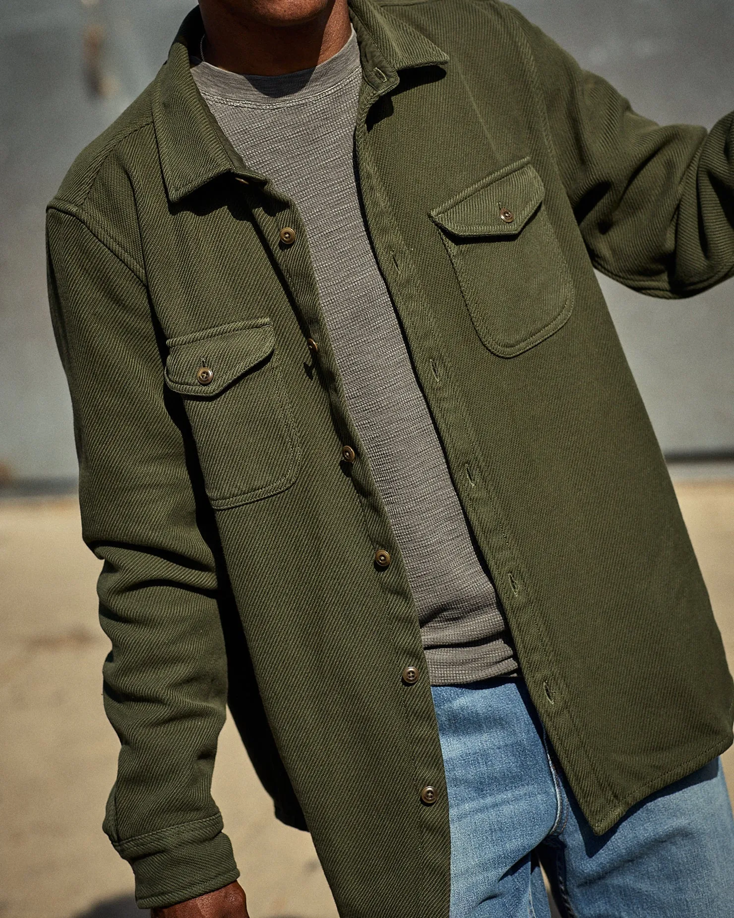 Chroma Blanket Shirt - Outerworn sold by Outerknown product image thumbnail 4